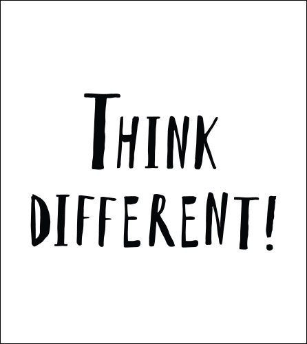 [Think different!]